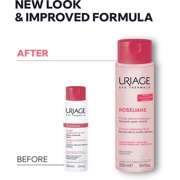 Roséliane Dermo-Cleasing Fluid - Dermočisticí fluid pre citlivú pleť so sklonom k začervenaniu